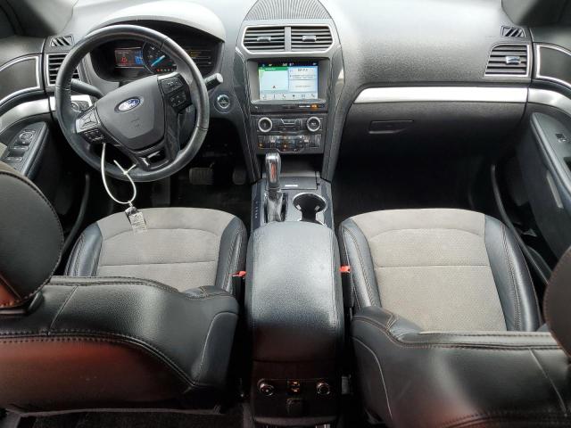 1FM5K8D88HGD45757 - 2017 FORD EXPLORER XLT WHITE photo 8