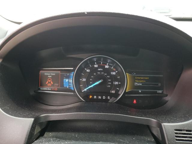 1FM5K8D88HGD45757 - 2017 FORD EXPLORER XLT WHITE photo 9