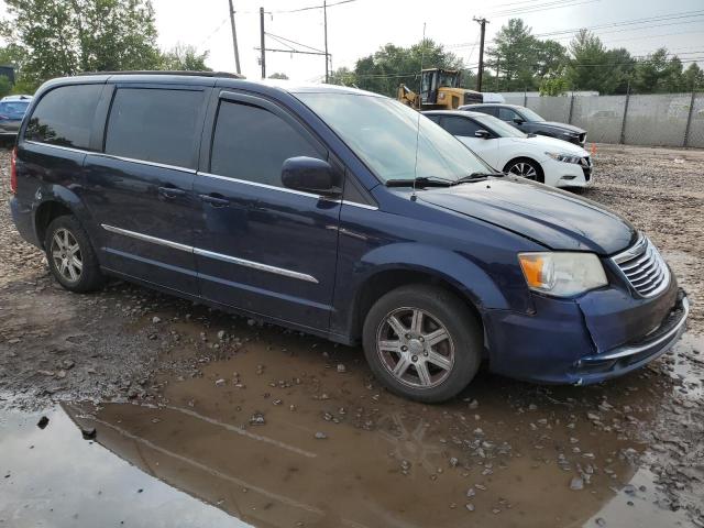 2C4RC1BG6DR583880 - 2013 CHRYSLER TOWN & COU TOURING BLUE photo 4