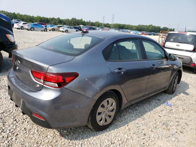 3KPA24AB1KE172537 - 2019 KIA RIO S GRAY photo 3