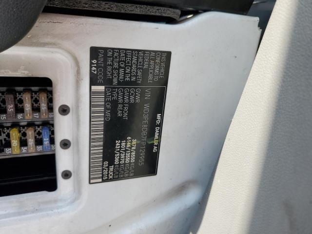 WD3PE8DB7FP129955 - 2015 MERCEDES-BENZ SPRINTER 2500 白色 照片 12