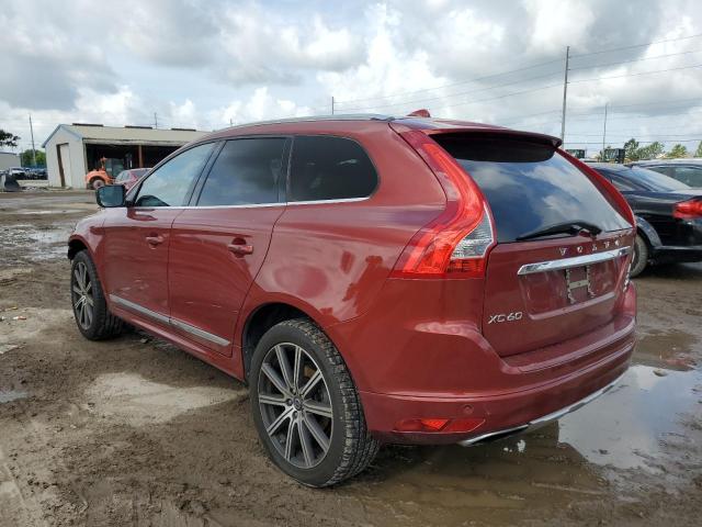 YV4902RC4F2612017 - 2015 VOLVO XC60 T6 PREMIER+ RED photo 2