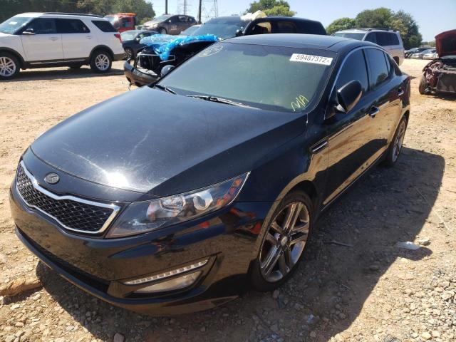 5XXGR4A67DG097393 - 2013 KIA OPTIMA SX BLACK photo 2