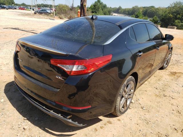 5XXGR4A67DG097393 - 2013 KIA OPTIMA SX BLACK photo 4