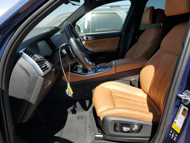 5UXCR6C57KLK78973 - 2019 BMW X5 XDRIVE40I Bleu photo 7