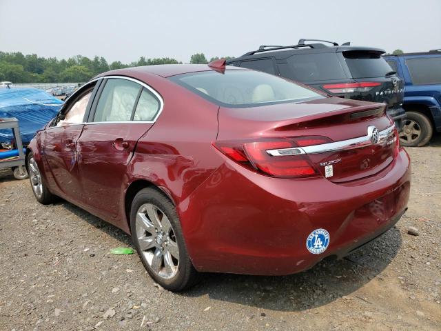 2G4GK5EXXG9180711 - 2016 BUICK REGAL მუქწითელი ფოტო 2