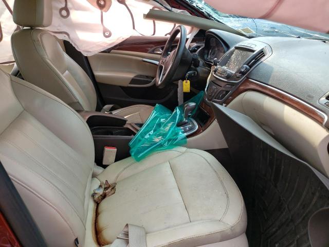 2G4GK5EXXG9180711 - 2016 BUICK REGAL მუქწითელი ფოტო 7