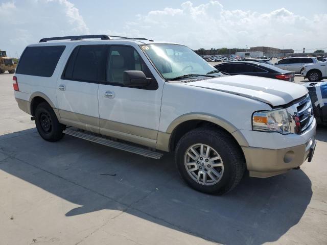 1FMJK1J53AEB19384 - 2010 FORD EXPEDITION EL EDDIE BAUER WHITE photo 4