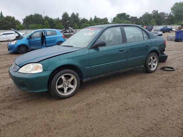 2HGEJ661XXH564123 - 1999 HONDA CIVIC BASE GREEN photo 1