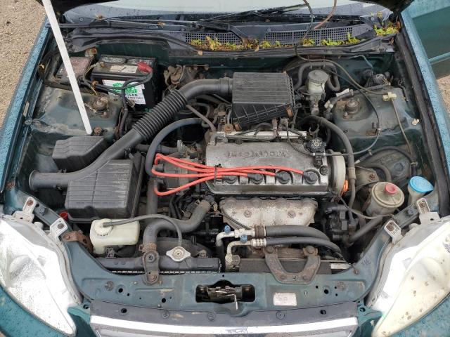 2HGEJ661XXH564123 - 1999 HONDA CIVIC BASE GREEN photo 11