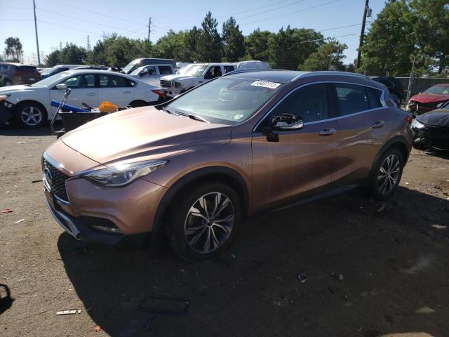 SJKCH5CR6HA016607 - 2017 INFINITI QX30 BASE Qəhvəyi foto 1