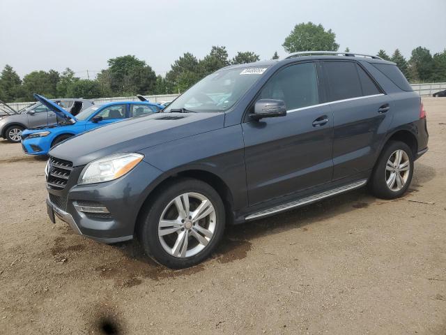 4JGDA5HB9EA273288 - 2014 MERCEDES-BENZ ML 350 4MATIC GRAY photo 1