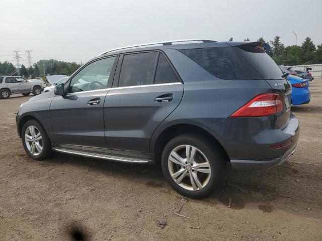4JGDA5HB9EA273288 - 2014 MERCEDES-BENZ ML 350 4MATIC GRAY photo 2