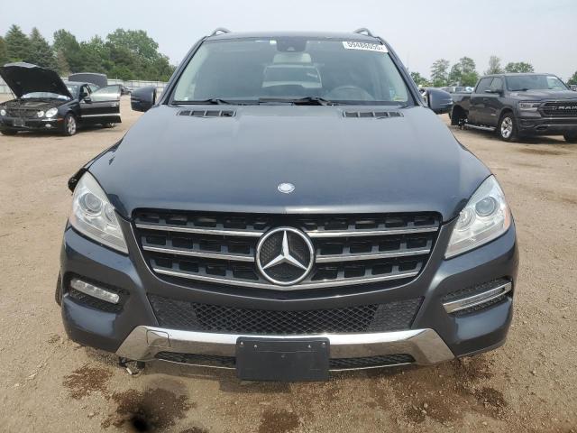4JGDA5HB9EA273288 - 2014 MERCEDES-BENZ ML 350 4MATIC GRAY photo 5