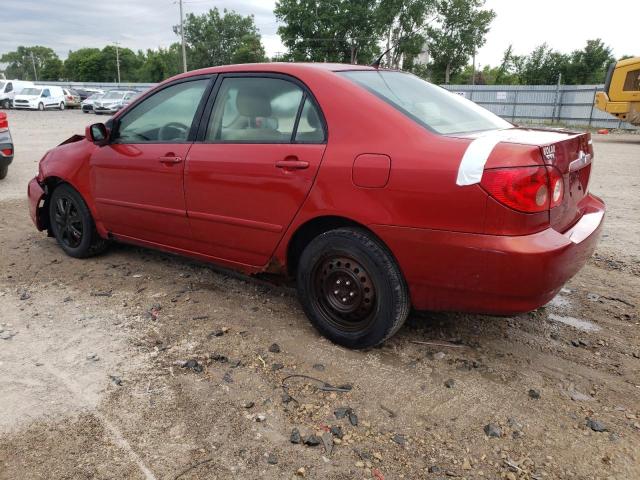 JTDBR32E260085425 - 2006 TOYOTA COROLLA CE RED photo 2