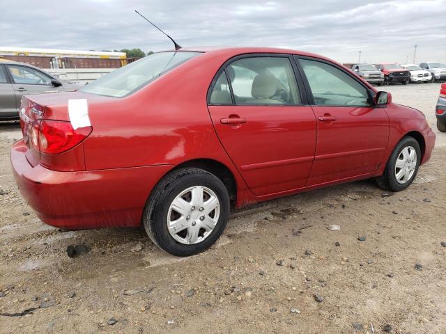 JTDBR32E260085425 - 2006 TOYOTA COROLLA CE RED photo 3