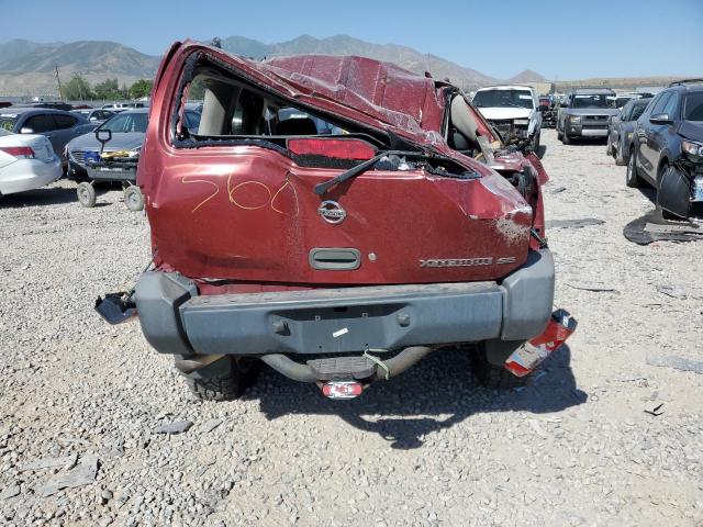 5N1ED28Y64C612333 - 2004 NISSAN XTERRA XE BURGUNDY photo 6