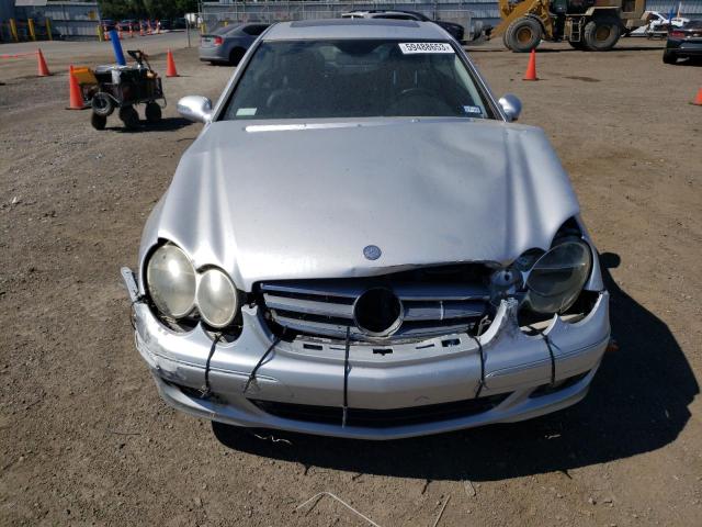 WDBTJ56H99F265495 - 2009 MERCEDES-BENZ CLK 350 SILVER photo 5