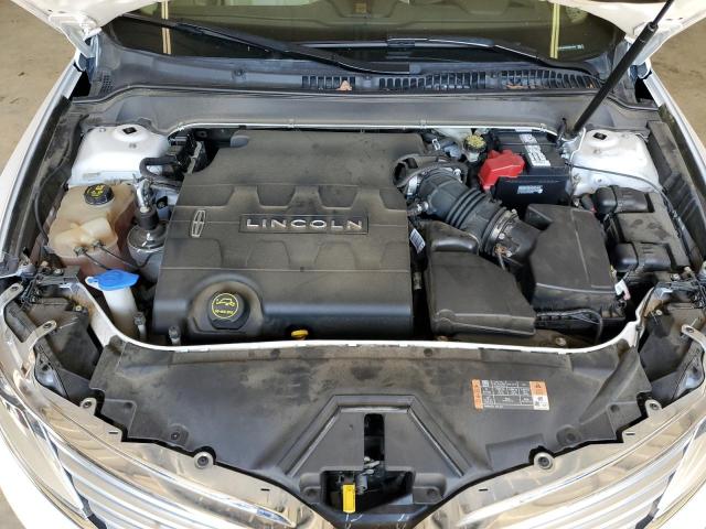 3LN6L2GK9ER821945 - 2014 LINCOLN MKZ WHITE photo 11