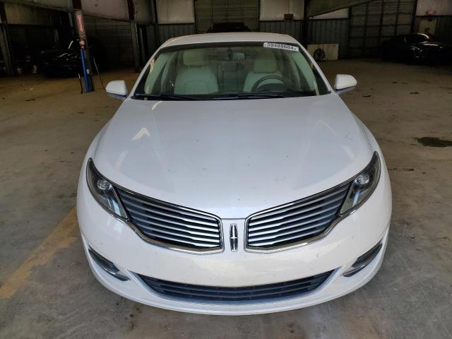 3LN6L2GK9ER821945 - 2014 LINCOLN MKZ WHITE photo 5