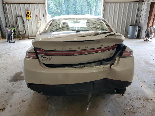 3LN6L2GK9ER821945 - 2014 LINCOLN MKZ WHITE photo 6