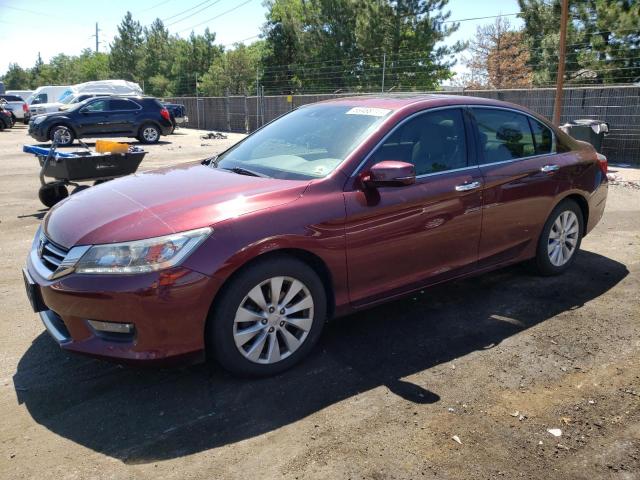 1HGCR3F93FA005482 - 2015 HONDA ACCORD TOURING MAROON photo 1