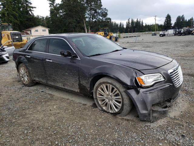 2C3CCAKT4DH556772 - 2013 CHRYSLER 300C GRAY photo 4