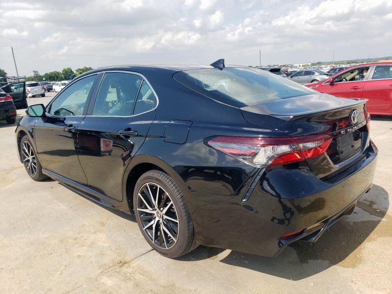 4T1G11AK0PU830218 - 2023 TOYOTA CAMRY SE NIGHT SHADE BLACK photo 2