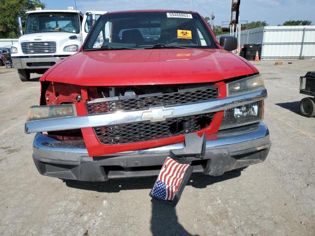 1GCCS136768128369 - 2006 CHEVROLET COLORADO RED photo 5