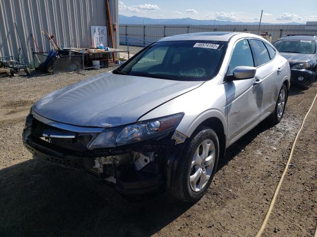 5J6TF2H54CL005335 - 2012 HONDA CROSSTOUR EXL ვერცხლისფერი ფოტო 2