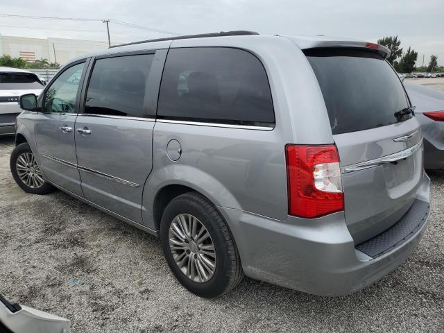 2C4RC1CG7ER115947 - 2014 CHRYSLER TOWN & COU TOURING L SILVER photo 2