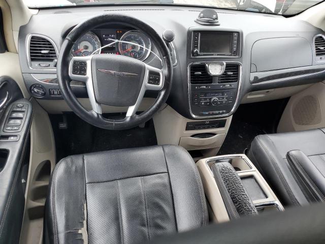 2C4RC1CG7ER115947 - 2014 CHRYSLER TOWN & COU TOURING L SILVER photo 8