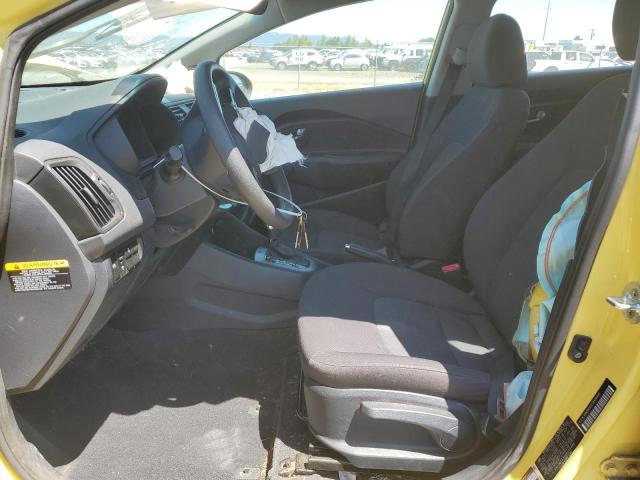 KNADM5A30G6699498 - 2016 KIA RIO LX YELLOW photo 7