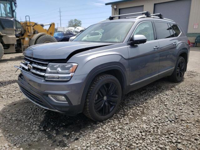 1V2NR2CA5JC552801 - 2018 VOLKSWAGEN ATLAS SEL PREMIUM GRAY photo 2