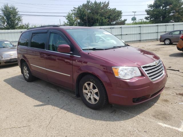 2A8HR54189R631938 - 2009 CHRYSLER TOWN & COU TOURING Tünd qırmızı foto 1
