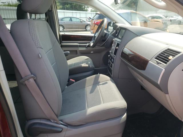 2A8HR54189R631938 - 2009 CHRYSLER TOWN & COU TOURING Tünd qırmızı foto 5