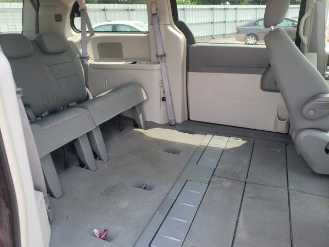 2A8HR54189R631938 - 2009 CHRYSLER TOWN & COU TOURING Tünd qırmızı foto 6