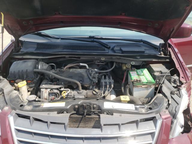 2A8HR54189R631938 - 2009 CHRYSLER TOWN & COU TOURING Tünd qırmızı foto 7