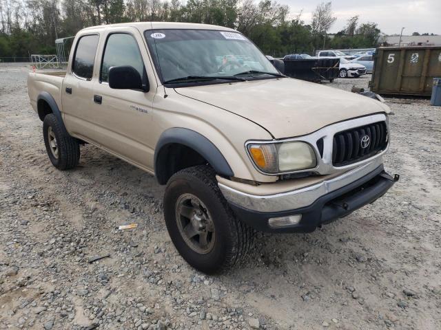 5TEGN92N64Z414113 - 2004 TOYOTA TACOMA DOUBLE CAB PRERUNNER GOLD photo 1