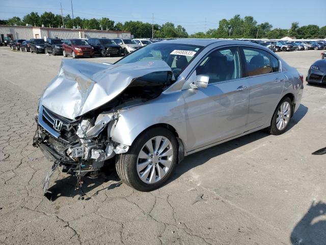 1HGCR2F86EA269974 - 2014 HONDA ACCORD EXL SILVER photo 1