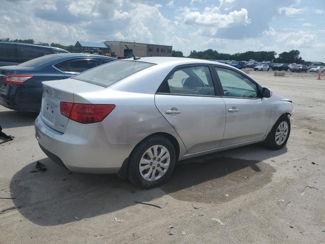 KNAFU4A28A5104811 - 2010 KIA FORTE EX SILVER photo 3