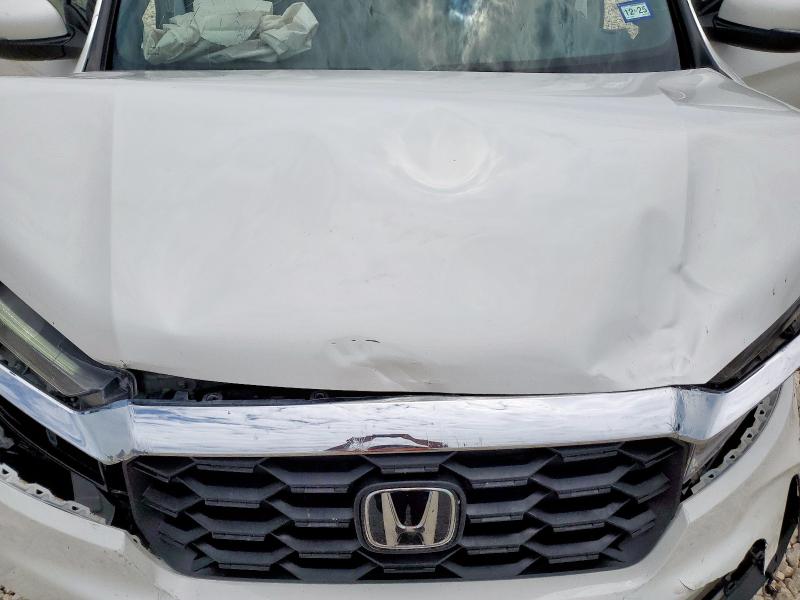 5FNYF7H56NB004055 - 2022 HONDA PASSPORT EXL Белый фото 12