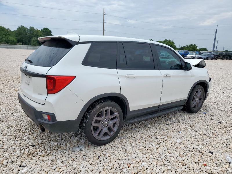 5FNYF7H56NB004055 - 2022 HONDA PASSPORT EXL Белый фото 3