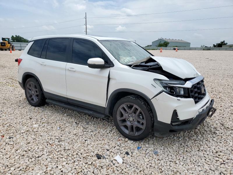 5FNYF7H56NB004055 - 2022 HONDA PASSPORT EXL Белый фото 4