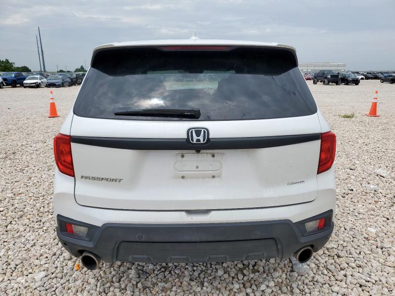 5FNYF7H56NB004055 - 2022 HONDA PASSPORT EXL Белый фото 6