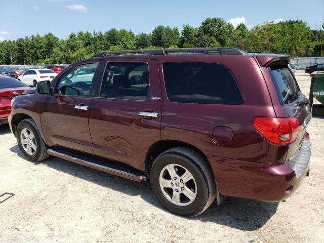 5TDBY68A88S006641 - 2008 TOYOTA SEQUOIA LIMITED BURGUNDY photo 2