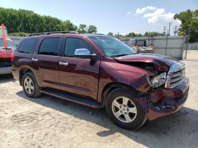 5TDBY68A88S006641 - 2008 TOYOTA SEQUOIA LIMITED BURGUNDY photo 4