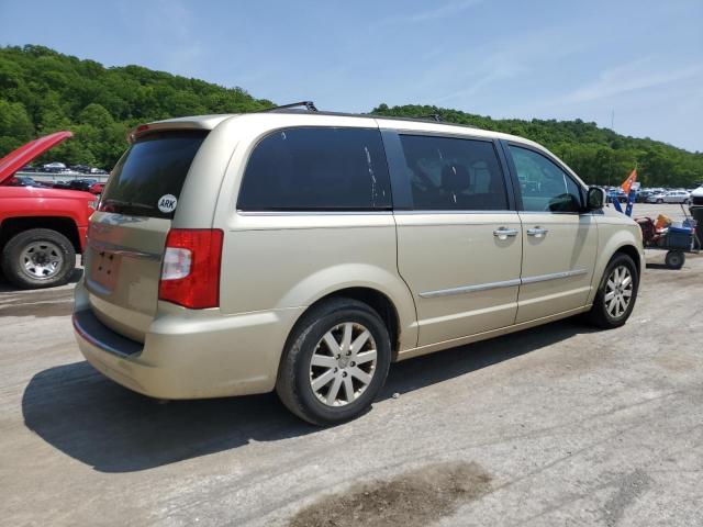 2A4RR8DG2BR655749 - 2011 CHRYSLER TOWN & COU TOURING L GOLD photo 3