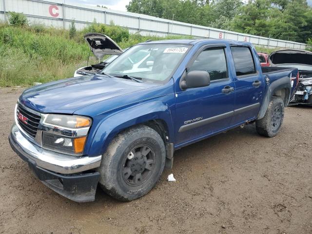 1GTDT136758215950 - 2005 GMC CANYON BLUE photo 1