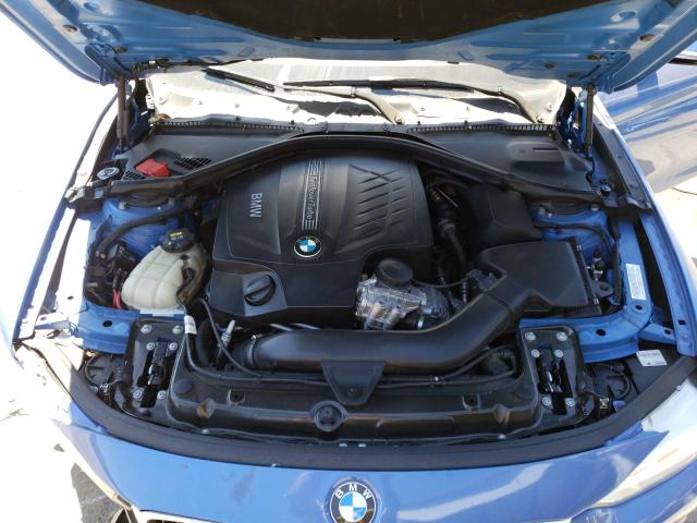 WBA4B3C54FD669889 - 2015 BMW 435 XI GRAN COUPE BLUE photo 11